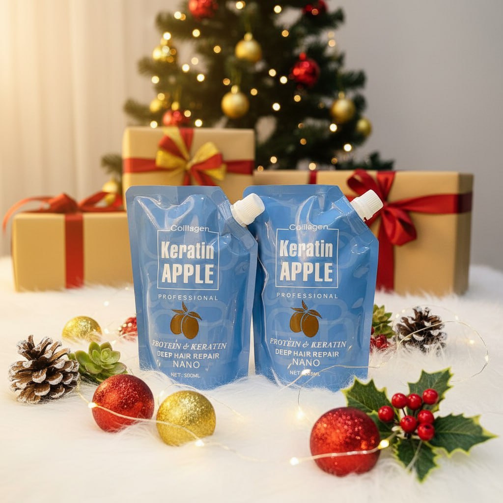 [MP AK] Hấp Collagen hair mask 500ml - Hấp phục hồi Collagen Keratin Nano 500ml cho tóc khỏe mạnh và