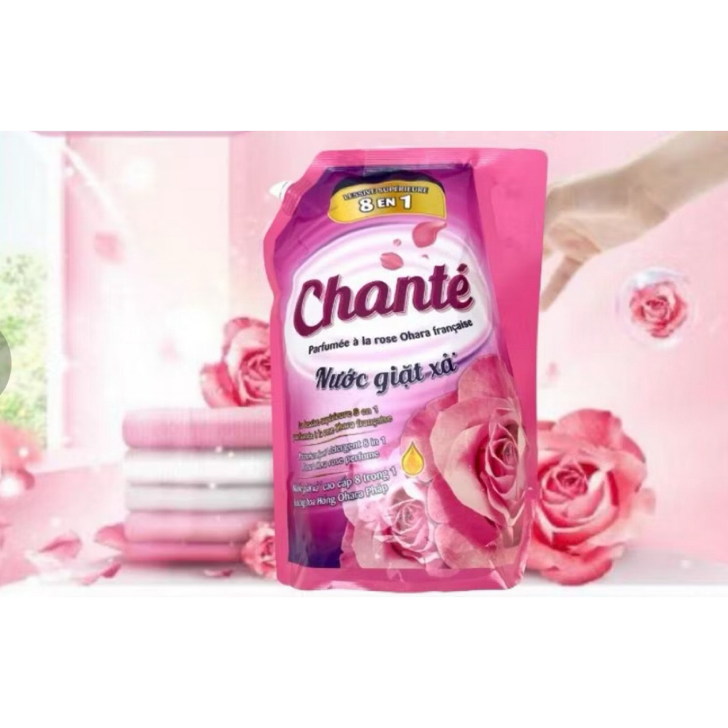 Combo 2 túi nước giặt xả chante 3.05kg/túi