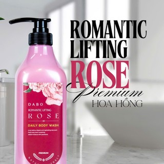 Sữa tắm trắng da hàn quốc tinh chất từ hoa hồng dabo romantic rose