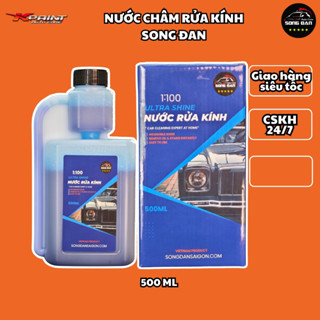  Nước Rửa Kính Ô Tô Song Dan 500ml Rửa Sạch Kính Khử Màng Dầu Dưỡng Mềm + Êm Lưỡi Gạt Mưa  Mẫu Mới  