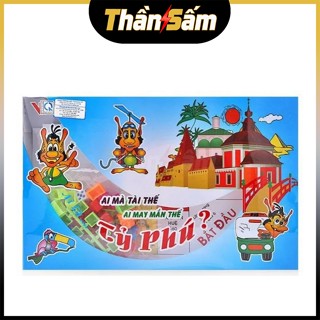   Vĩnh Phát  Bộ Cờ Tỷ Phú Tỉ Phú Loại Lớn 40cm Đẹp Bản Hugo Dễ Thương Đồ Chơi Trẻ Em Giải Trí 