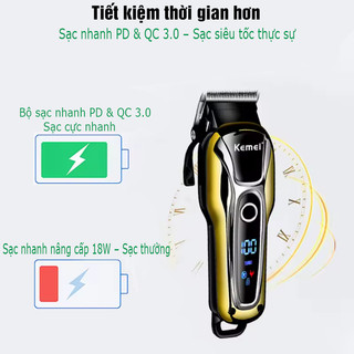 TÔNG ĐƠ CẮT TÓC KEMEI 1990 SIÊU SẮC