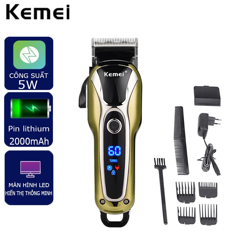 TÔNG ĐƠ CẮT TÓC KEMEI 1990 SIÊU SẮC