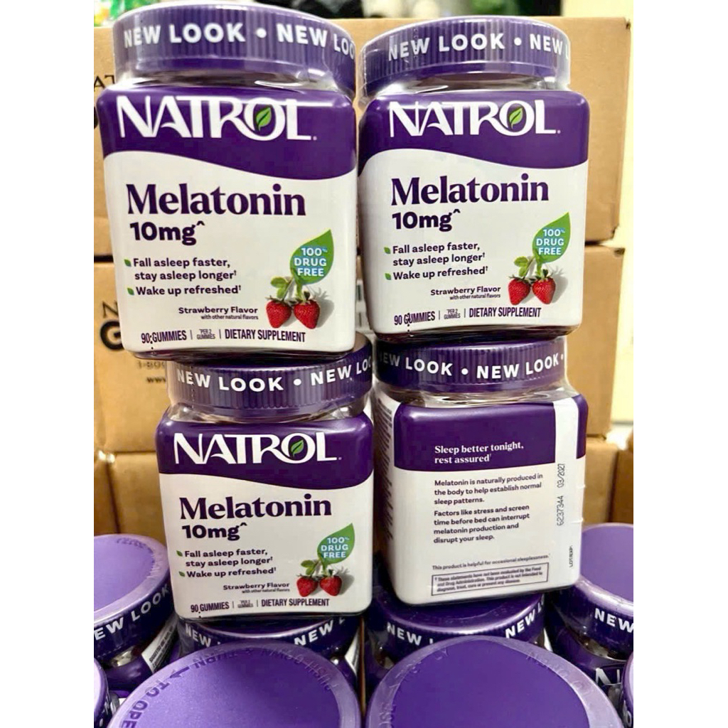 kẹo Dẻo ngủ Melatonin 10mg 90 viên