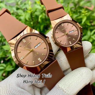 Đồng Hồ cặp đôi Nam Nữ R.D . Vỏ đá ceramic nguyên khối . Kính sapphire chống trầy . Chống nước tốt