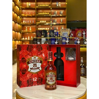 [CHÍNH HÃNG] BỘ SẢN PHẨM CHIVAS REGAL 12 YEARS 40% 700ML