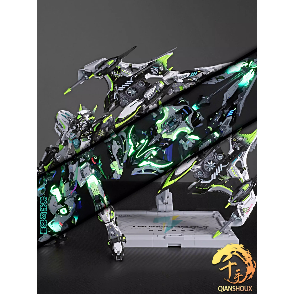 [Order 2 tuần] Mô hình lắp ráp Gundam In Era+ THUNDERBOLT 2.0 Devil Fish MG 1/100 sơn mạ xanh Neon p