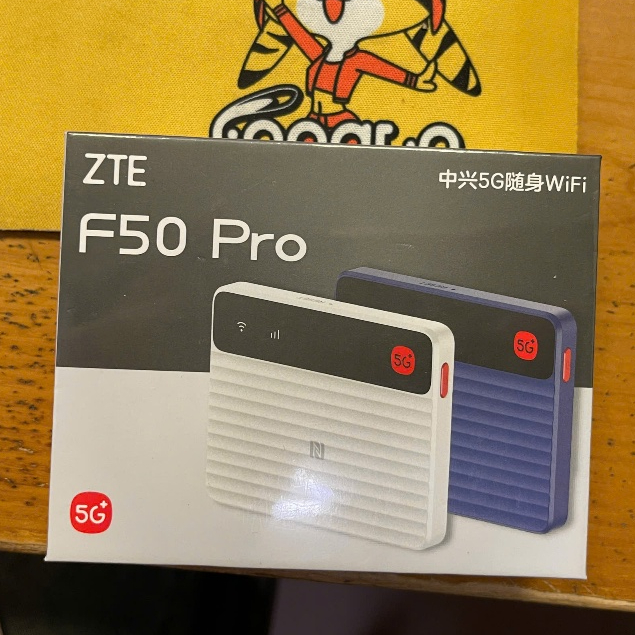 USB Phát Wifi 4G/5G ZTE F50 Pro MU3356 Wi-Fi 6 Dual SIM Backup, Không pin, NFC One-Touch