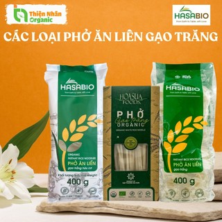 Phở Gạo Trắng HASABIO Hoa Sữa White Rice Noodle Các Loại