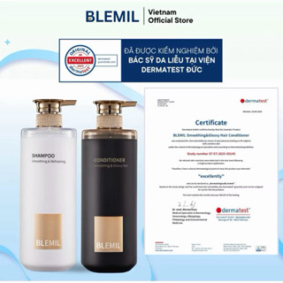    Có tem phụ  Bộ Gội Xả Bl emil Phục Hồi Suôn Mượt Tóc Hương Thơm Nước Hoa 750mlx2 