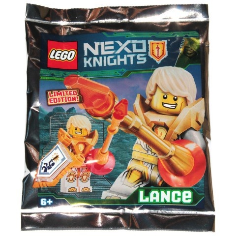 271828 Nhân vật Nexo Knights Lance foil pack #2 - Túi polybags