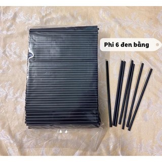 Ống hút đen phi 6 /1 gói 500g