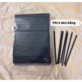 Ống hút đen phi 6 /1 gói 500g