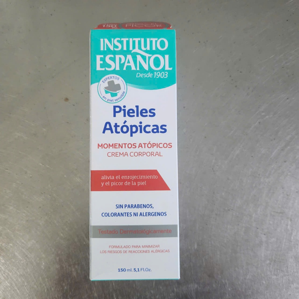 Kem Dưỡng Thể Cấp Ẩm Không Bết Dính Cho Da Nhạy Cảm Instituto Espanol Pieles Atopic Cream 150ml
