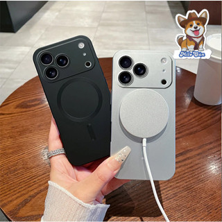 Ốp Từ Tính Dẻo Màu Cho IPhone 17 16 15 14 13 12 11 X Xs XR XsMax Air Plus Pro Max ProMax