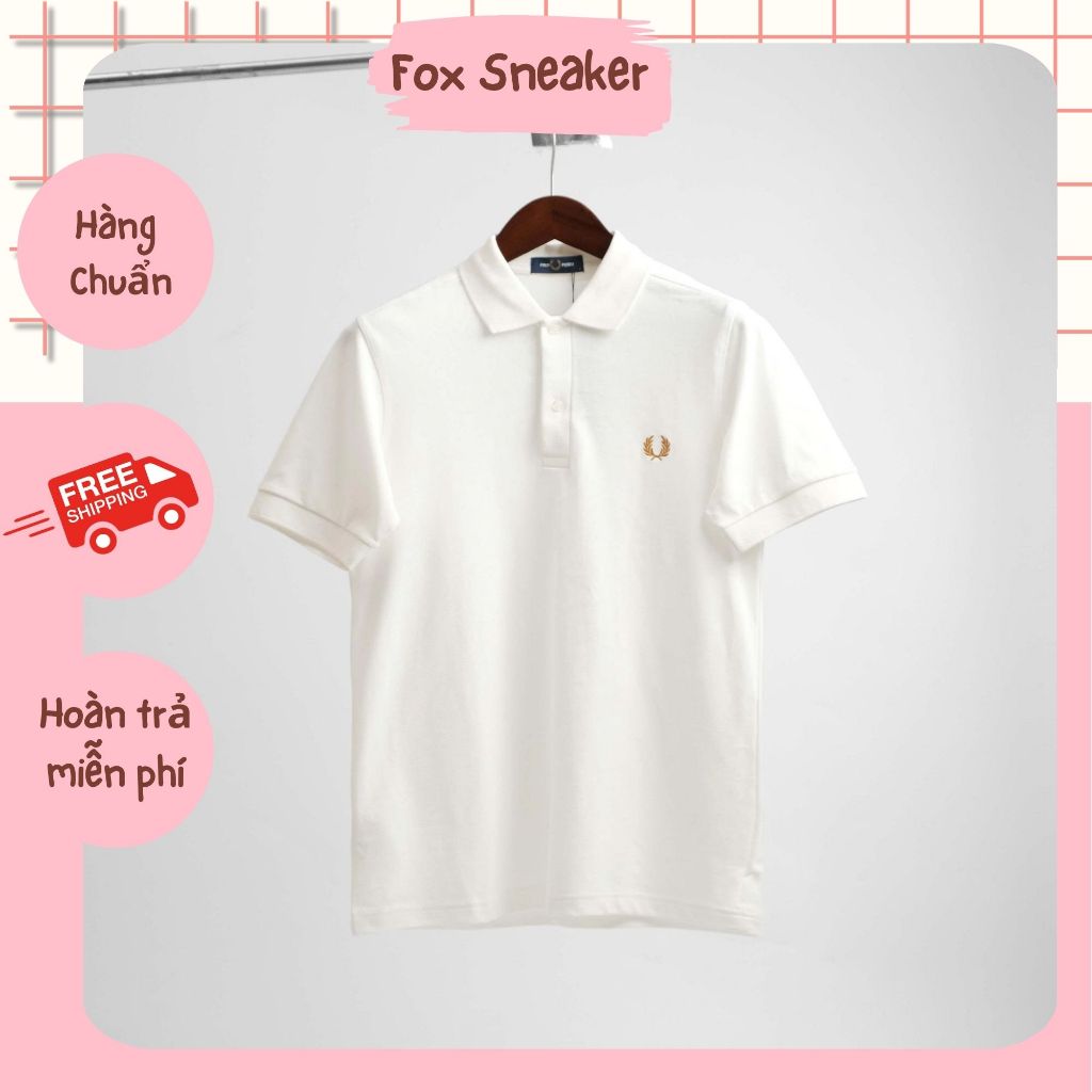 Polo Fred Perry Trắng Sữa Hàng Chính Hãng SP181286620 | Fox Sneaker