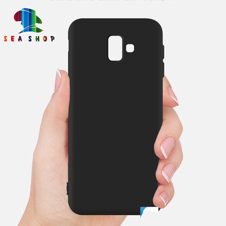 Ốp lưng Samsung J6 / SM-J600 nhựa dẻo đen - nhựa dẻo - chống trơn trượt