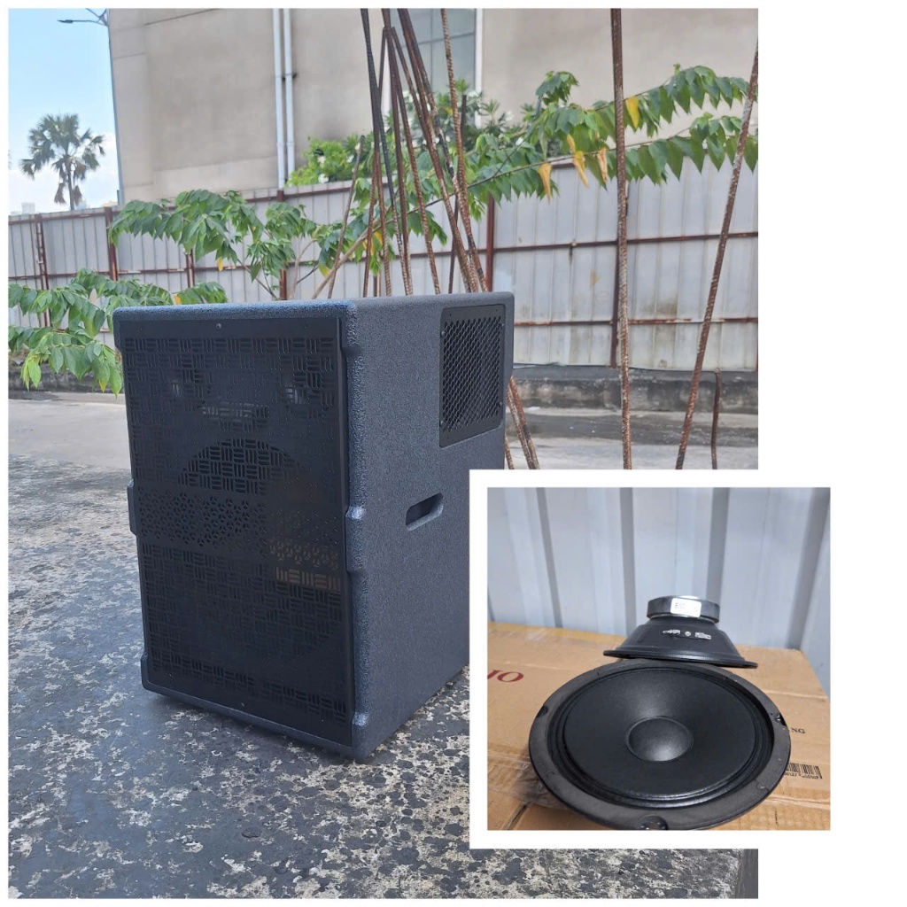 vỏ thùng loa 30 đơn 19x38 kèm cặp trung kín 16 , vỏ thùng 2 trung 2 trep