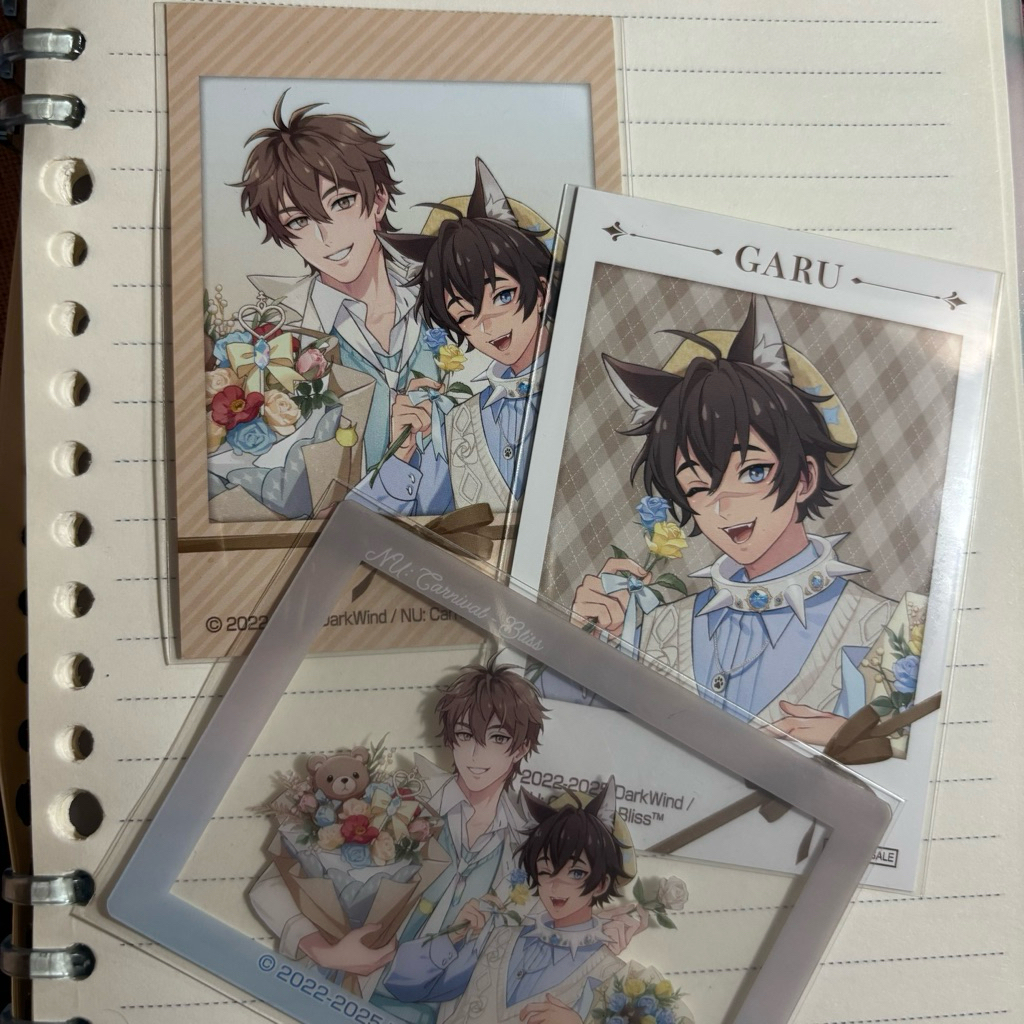 [Nu:Carnival] Card/pola Garu official