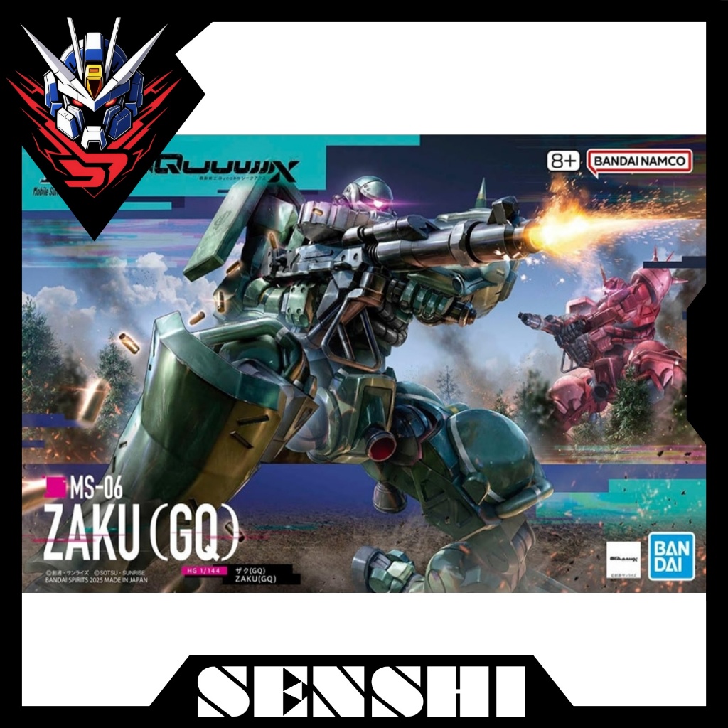 Mô hình lắp ráp HG GQ MS-06 Zaku