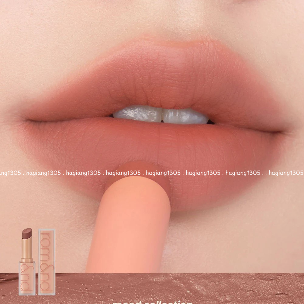 [Shell Beach Nude Collection] Son Thỏi Lì Romand Zero Matte Lipstick 23 Ruddy Nude Đỏ nude, 22 Mauve Beans | BigBuy360 - bigbuy360.vn