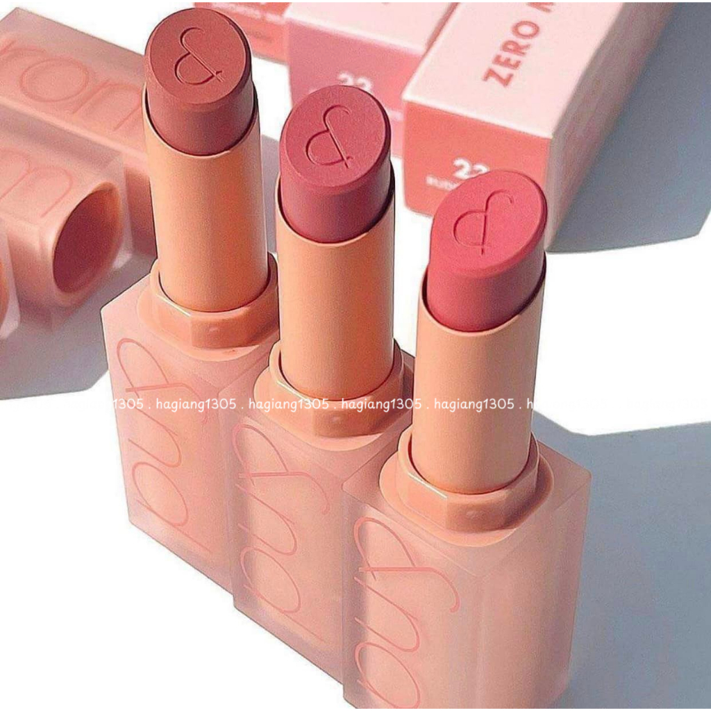[Shell Beach Nude Collection] Son Thỏi Lì Romand Zero Matte Lipstick 23 Ruddy Nude Đỏ nude, 22 Mauve Beans | BigBuy360 - bigbuy360.vn