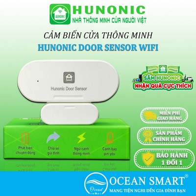 Cảm Biến Cửa Thông Minh HUNONIC Door Sensor, Điều Khiển Công Tắc Thông Minh