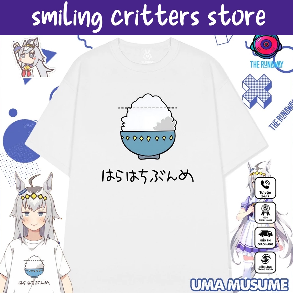 Áo thun Uma Musume : Oguri Cap Rice Bowl - Kamen RIder Revice Demons - anime umaru