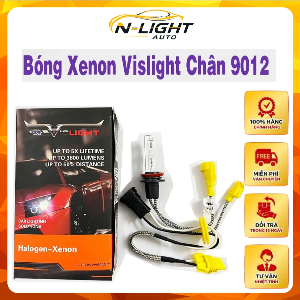 Bóng Xenon Vislight 9012 Siêu Sáng