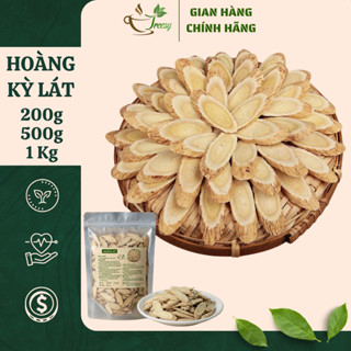  1Kg Hoàng Kỳ Thái Lát Phiến Đẹp Khô - Trà thảo mộc Treesy - Trà hoa quả 