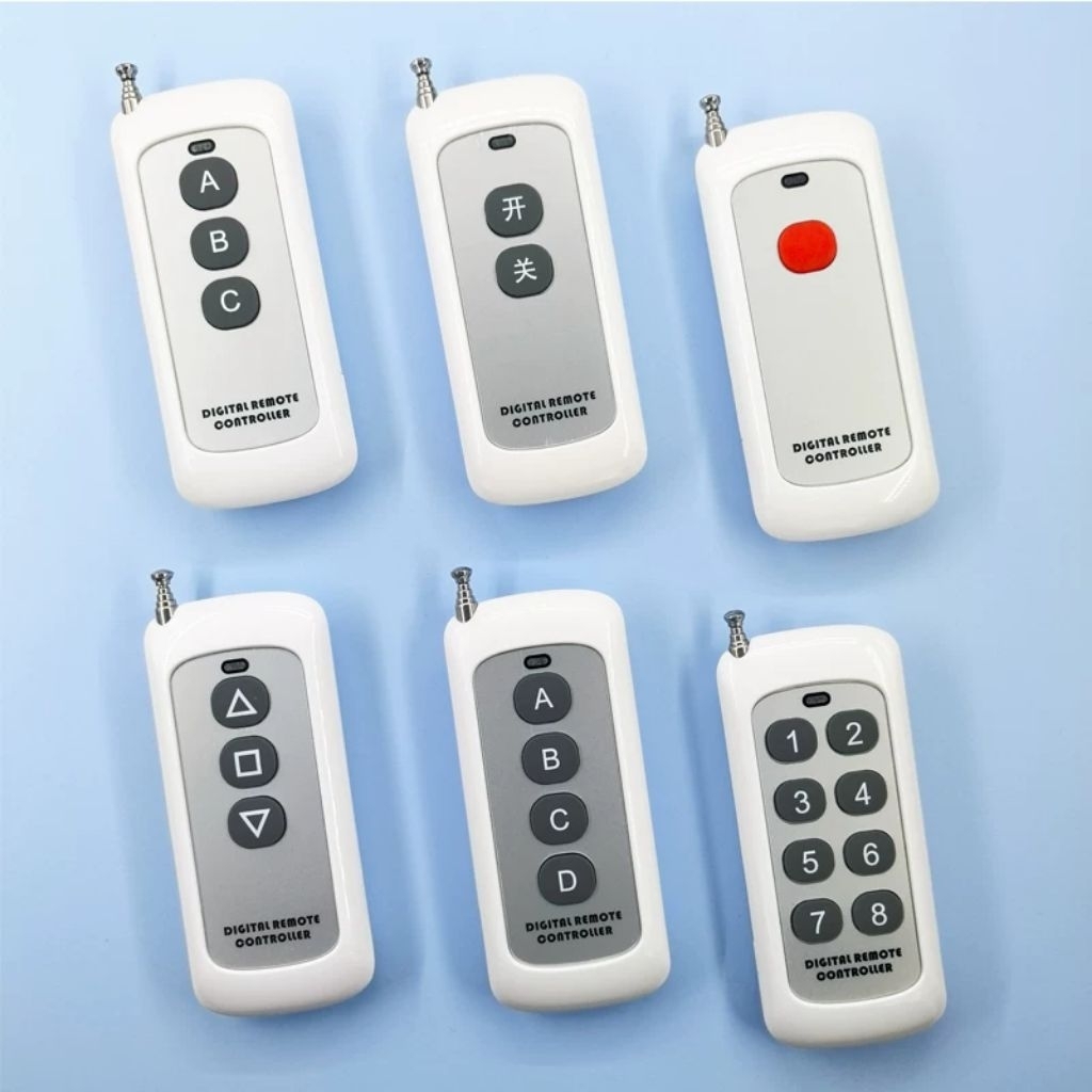 Remote RF 433mHz (tặng kèm pin).