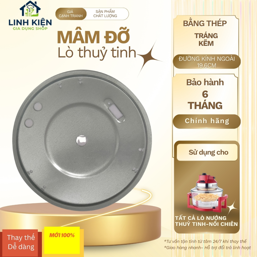 BỘ PHỤ KIỆN – LINH KIỆN THAY THẾ CHO LÒ NƯỚNG THỦY TINH 12L & 17L