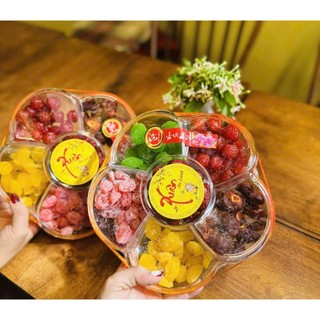 SET MỨT LỤC VỊ KHAY HOA MAI 750G- TẾT 2026