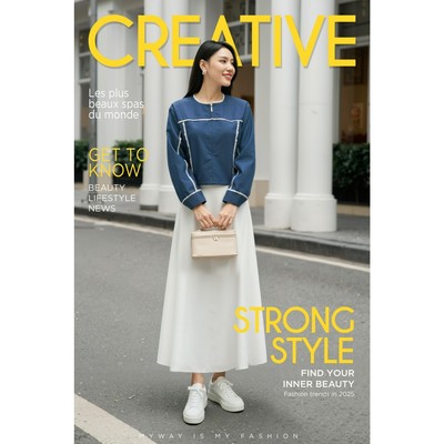 Áo Khoác Thu Đông Nữ MY WAY Dài Tay Kéo Khóa Cao Cấp 3MBB504
