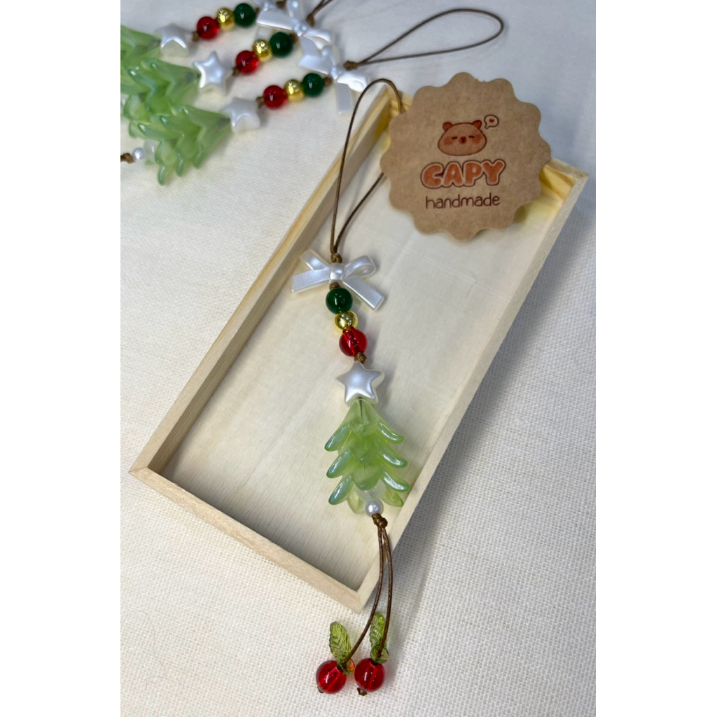 Dây đeo điện thoại Giáng sinh - CAPY Handmade by Tit