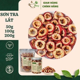  Trà Sơn Tra  Táo Gai  Cắt Lát Sấy Khô Đẹp Thơm - Trà thảo mộc Treesy - Trà hoa quả 