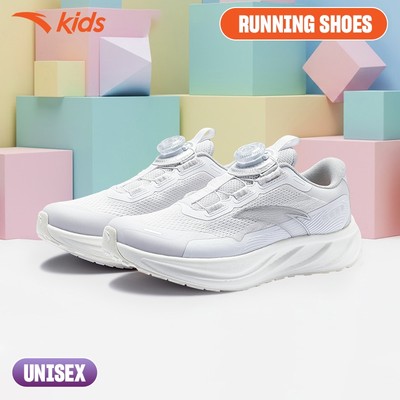 ANTA Kids Travel Run Giày Chạy UNISEX Phù Hợp Cả Bé Trai & Bé Gái 3325D5526S.Nhẹ Êm, Chống Trượt, Thoải Mái Chân Bé