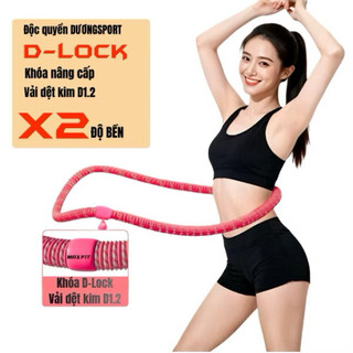  Vòng Lắc Eo Lò Xo Bọc Vải Mềm XG Sport  Tập Thể Dục Tập Gym Tập Yoga Tại Nhà 