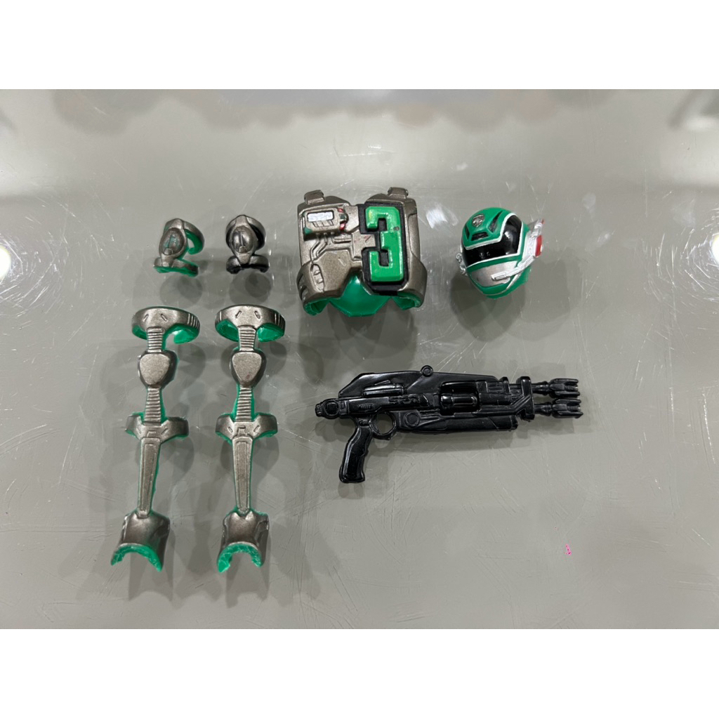(Mô Hình) Set Giáp Deka Swatmode dành cho Lightning Collection Green SPD Green (KHÔNG KÈM FIG)