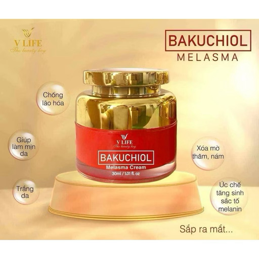 [ Chính Hãng ] Kem Nám Bakuchiol VLiFE Dưỡng Ẩm Ban Đêm