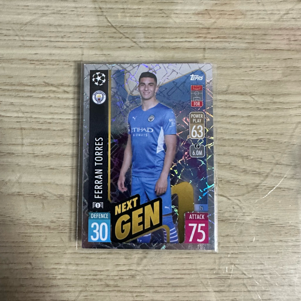 Match Attax Ferran Torres Next Gen