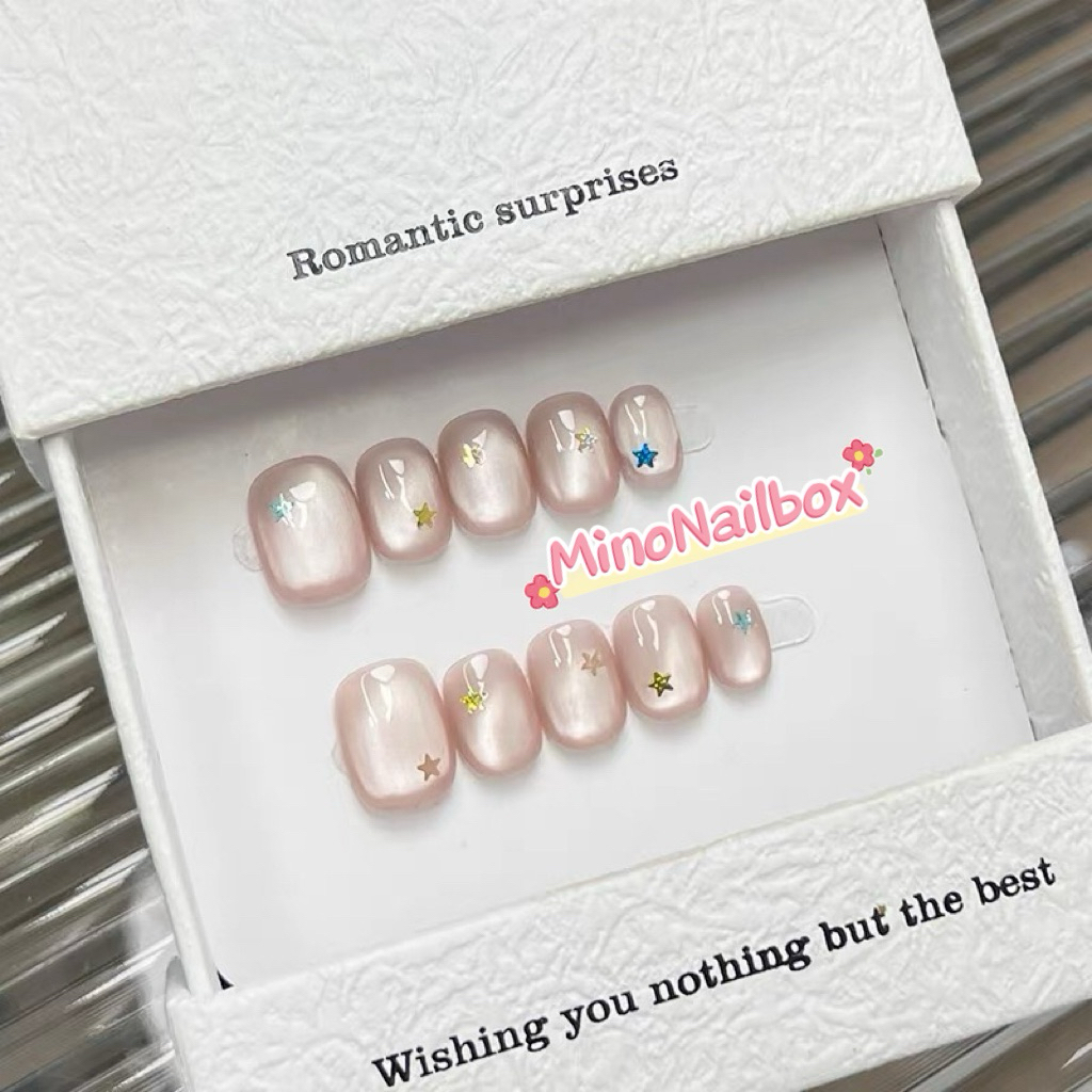 M69 Nailbox mắt mèo nude ngôi sao đủ màu Mino Nailbox