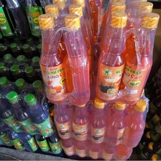 Siro Huỳnh Phát chai 500ml có đường đủ vị ( sâm dứa, dưa hấu, bạc hà, việt quốc, cam dâu...)