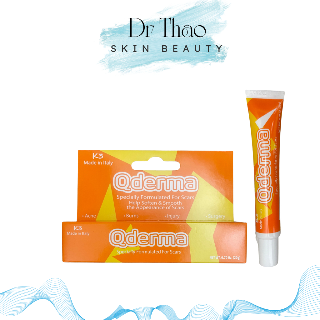 [20g] Gel bôi làm phẳng, làm mềm, làm mờ sẹo K3 QDERMA