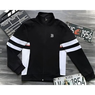  Áo Khoác Thể Thao Ni ONE Nam Nữ Màu Đen Tay Sọc Thêu Vải Thun Poly 2 Da Cao Cấp,Mềm Mịn Chống Nắng Áo Khoác Thu Đông 