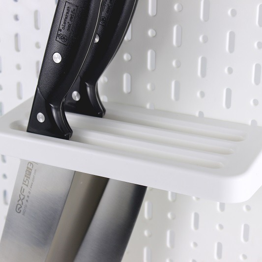 Kệ rãnh đa năng B023 21.5*5*3 cm phụ kiện bảng pegboard