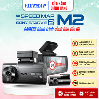  Camera hành trình Vietmap Speedmap M2 Công nghệ thông minh Lái xe an toàn 