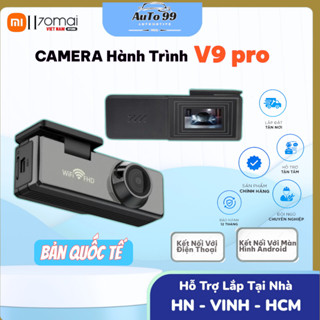  Camera hành trình V9 PRO Tích hợp màn android 1080p VÀ xem qua điện thoại Bảo hành 12 tháng 
