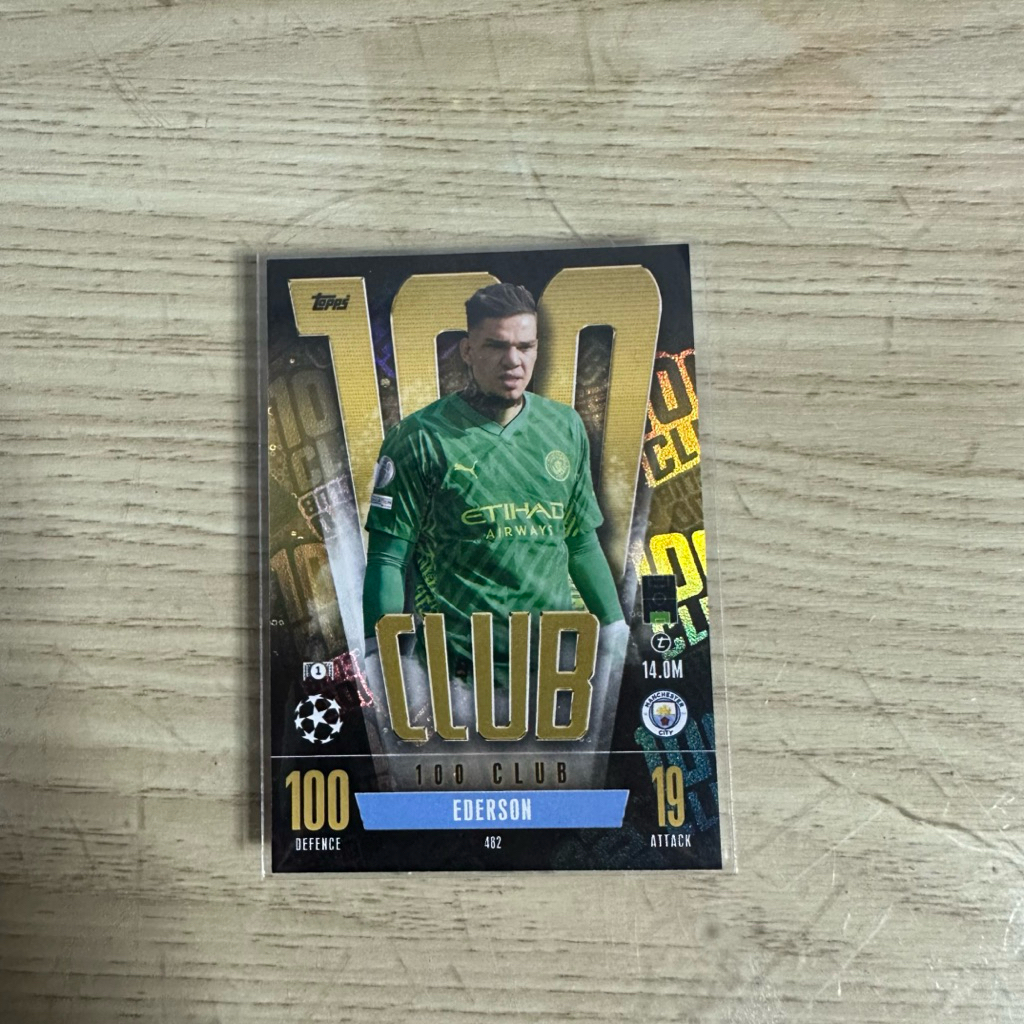 Match Attax Ederson 100 Club
