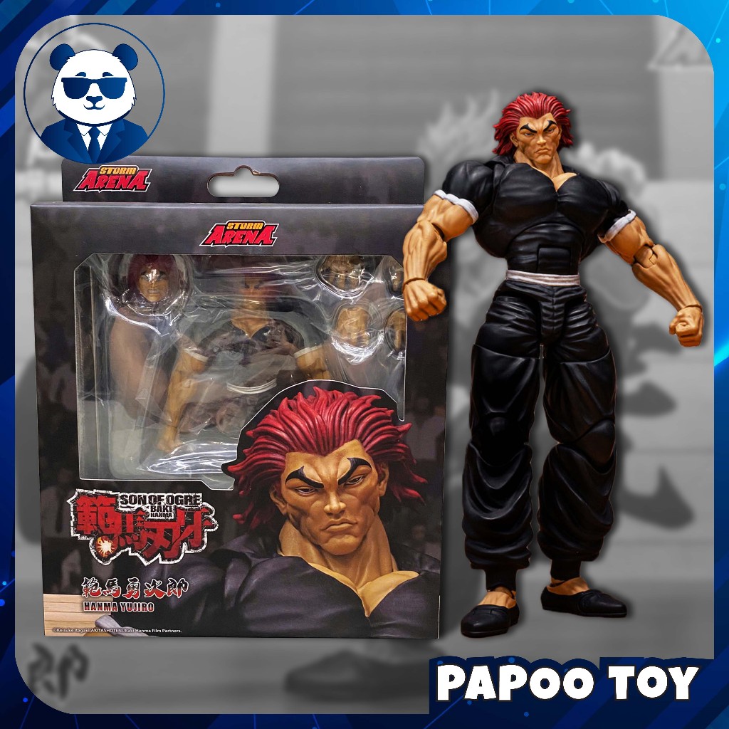 Mô hình đồ chơi Storm Collectibles Baki Hanma: Son of Ogre Storm Arena Yujiro Hanma 1/12